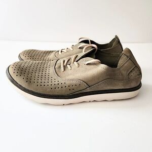 Merrell Women's Around Town Olive Tan Lace-Up Sneakers US6